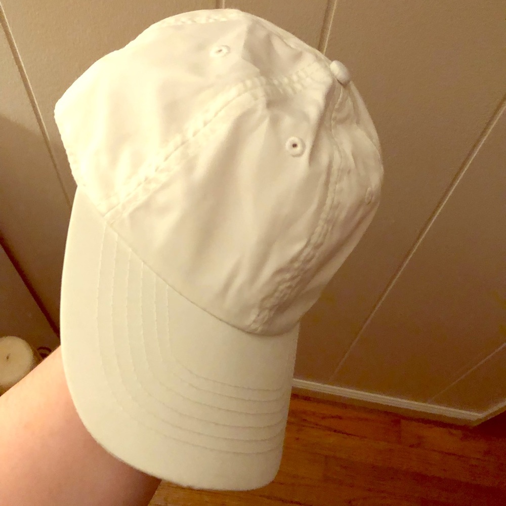 New with tags Urban Outfitters white nylon hat